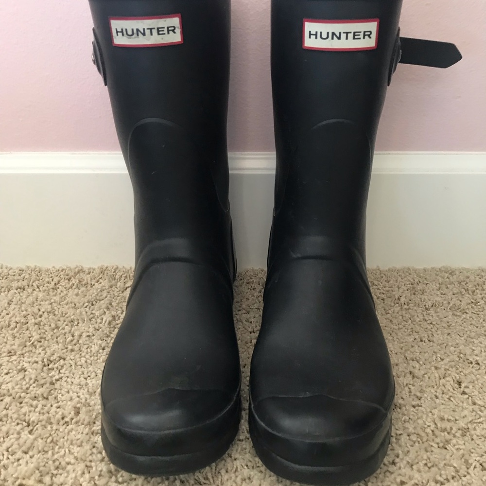 Black Hunter mid rain boots